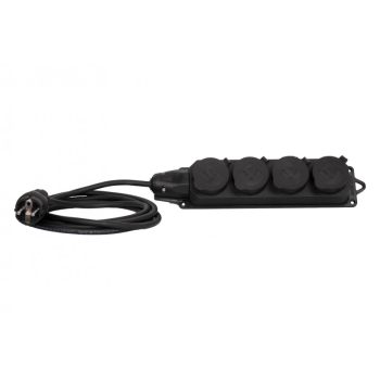 Przedłużacz listwowy 4x230V OW (H05RR-F) 3x1,5-3m
