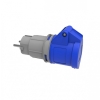 Adapter kempingowy BS wt. 230V, gn. 16/3