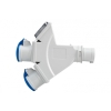 Adapter kempingowy wt. 16/3 gn. 2x16/3, 230V