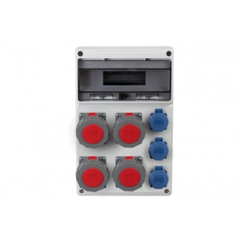 Roz. LEGATO 16M 2x16/5, 2x32/5, 3x230V,    IP65