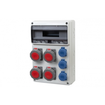 Roz. LEGATO 16M 2x16/5, 2x32/5, 3x230V,    IP65
