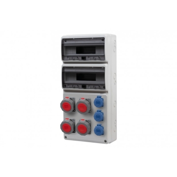 Roz. LEGATO 32M 2x16/5, 2x32/5, 3x230V,    IP65