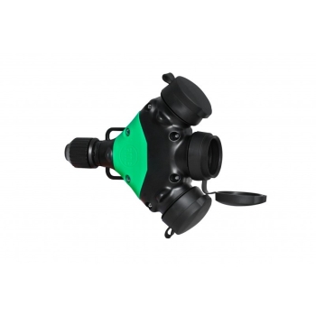 Rozgałęźnik gumowy 3x230V SCHUKO 16A IP44