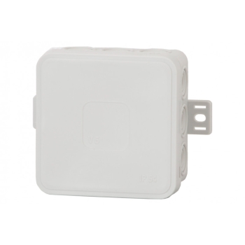 Puszka herm.V6 term. 85x85x41 IP54, szara-klik