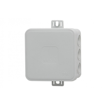 Puszka herm.V6 term. 85x85x41 IP54, szara-klik