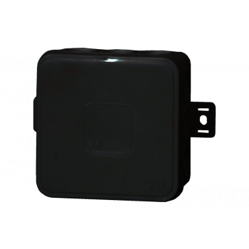 Puszka herm.V7 term.100x100x41 IP54, czarna-klik