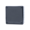 Puszka H55-L 118x118x46 IP55 12-wyl. czarna