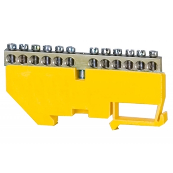 Listwa ochronna 12-mod. WYSOKA 12x16mm2 żółta