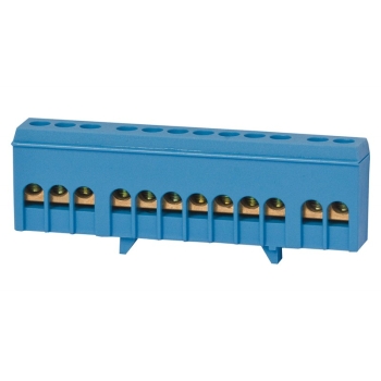 Listwa ochronna 12-mod. 12x16mm2 IP20 niebieska