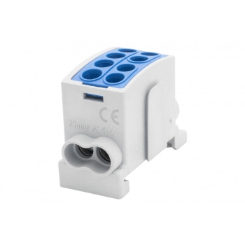 Zacisk HLK 100A-2 (1x25,1x16 / 1x25,1x16)-niebies.