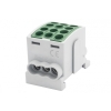 Zacisk HLK 100A-3 (1x25,2x16 / 1x25,2x16)-zielony
