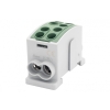Zacisk HLK 125A-2 (1x35,1x25 / 1x35,1x25)-zielony