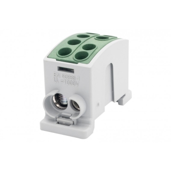 Zacisk HLK 125A-2 (1x35,1x25 / 1x35,1x25)-zielony