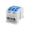 Zacisk HLK 125A-3 (1x35,2x25 / 1x35,2x25)-niebies.