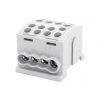 Zacisk HLK 125A-4 (1x35,3x25 / 1x35,3x25)-szary