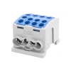 Zacisk HLK 125A-4 (1x35,3x25 / 1x35,3x25)-niebies.