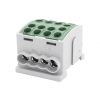 Zacisk HLK 125A-4 (1x35,3x25 / 1x35,3x25)-zielony