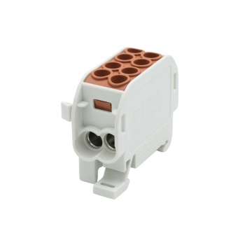 Zacisk HLS 100A-2 (1x25,1x16 / 1x25,1x16)-brąz
