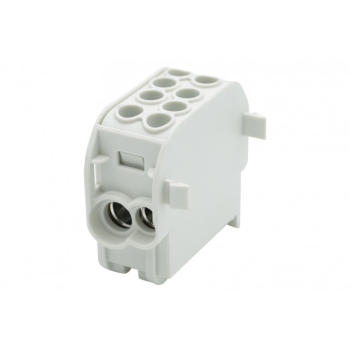 Zacisk HLS 125A-2 (1x35,1x25 / 1x35,1x25)-szary