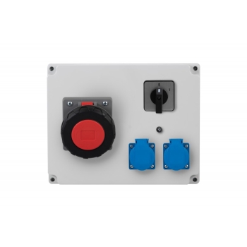 Roz. R-310 63/5, 2x230V, 0/1(63A) z bezpiecznikiem