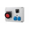 Roz. R-310 63/5, 2x230V, 0/1(63A) z bezpiecznikiem