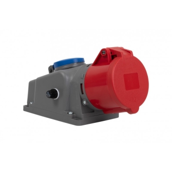 Gniazdo siłowe stałe kombi 32A 5p + 230V