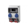 Roz. CAJA 9M 2x16/5, 2x230V,    IP65
