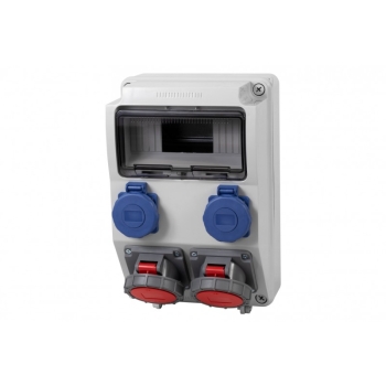 Roz. CAJA 9M 2x32/5, 2x230V,    IP65