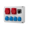 Roz. R-310 2x16/5, 4x230V, 0/1(32A)