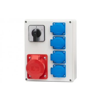 Roz. R-240 16/5, 4x230V, 0/1(16A)