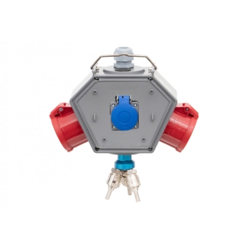 Roz. POLYBOX gn 2x16/5, 230V + 3xAIR