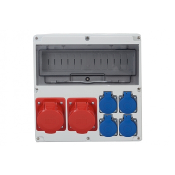 Roz. LAGO 14M 2x16/5, 4x230V