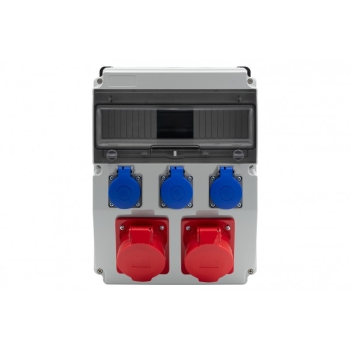 Roz. CAJA 12M BICOLOR 16/5, 32/5, 3x230V
