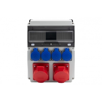 Roz. CAJA 12M BICOLOR 2x32/5, 4x230V