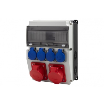 Roz. CAJA 12M BICOLOR 2x32/5, 4x230V