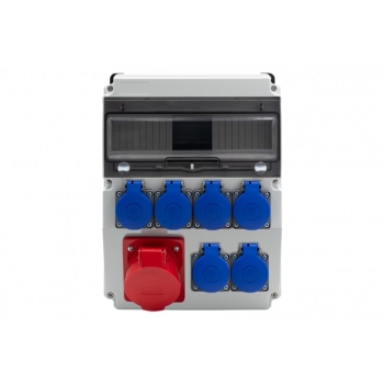 Roz. CAJA 12M BICOLOR 16/5, 6x230V