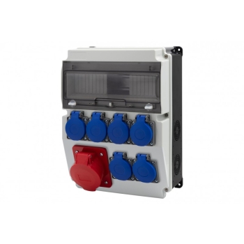 Roz. CAJA 12M BICOLOR 16/5, 6x230V