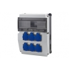 Roz. CAJA 12M BICOLOR 6x230V