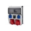 Roz. CAJA 12M BICOLOR 2x16/5, 2x230V, L/P(32A)