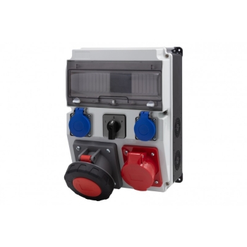 Roz. CAJA 12M BICOLOR 16/5, 63/5, 2x230V, L/P
