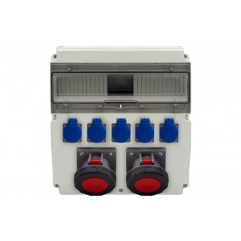 Roz. CAJA 15M 2x63/5, 5x230V
