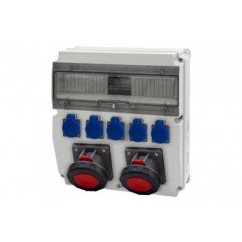 Roz. CAJA 15M 2x63/5, 5x230V