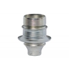 Oprawka metalowa E27 z kołnierzem, 4A, 250V