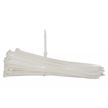 Taśma kablowa 365/7,6 biała (op.100 szt)