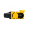 Listwa gumowa 2x230V 16A IP54 SCHUKO żółta