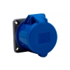 Gniazdo przemys.-tablicowe proste 32A 3p 250V/FE/