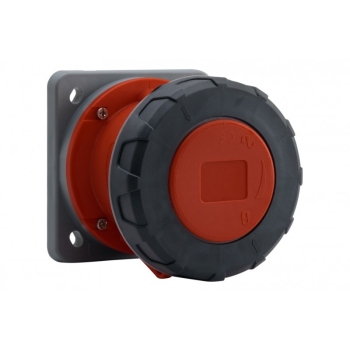 Gniazdo siłowe tablicowe proste 63A 5p /FE/ IP67