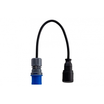 Reduktor wt.16/3 + OW 3x2,5mm2  0,5m + gn. gumowe