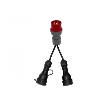 Reduktor wt.16/5 + OW 3x1,5mm2-0,25m +2x gn gumowe