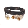 Kabel Jack3,5st-2RCA Digital 10m złote